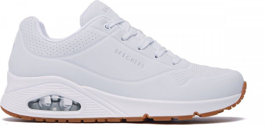 Skechers Sneakers Street Uno Stand on Air in eenvoudige look vrijetijdsschoen lage schoen veterschoen