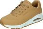 Skechers Air Stand Sneaker Comfortabel Cognac Brown Dames - Thumbnail 4