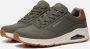 Skechers Sneakers UNO-SUITED ON AIR vrijetijdsschoen lage schoen veterschoen met modieuze sleehak - Thumbnail 8