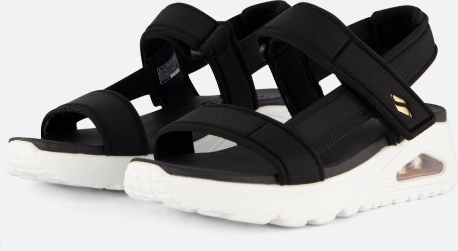 Skechers Uno Summer Stand2 Dames Sandalen Zwart