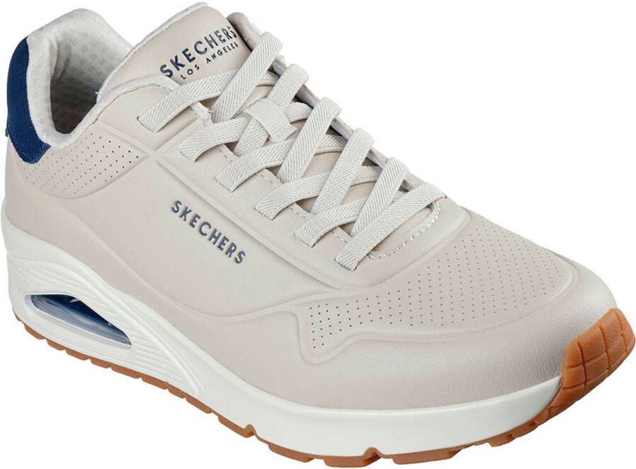 Skechers Uno Tailored Air Sneakers Heren Beige