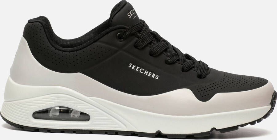 Skechers Uno Timeline Heren Sneakers Zwart