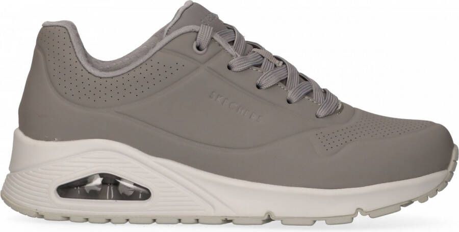 Skechers Uno Tones grijs sneakers dames (155195 GRY)