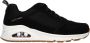 Skechers Uno-Two For The Show Dames Sneakers Black - Thumbnail 2