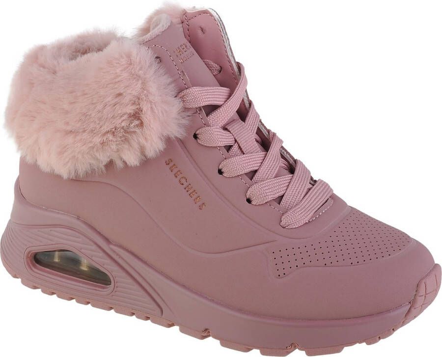 Skechers Uno Veterboot Meisjes Roze