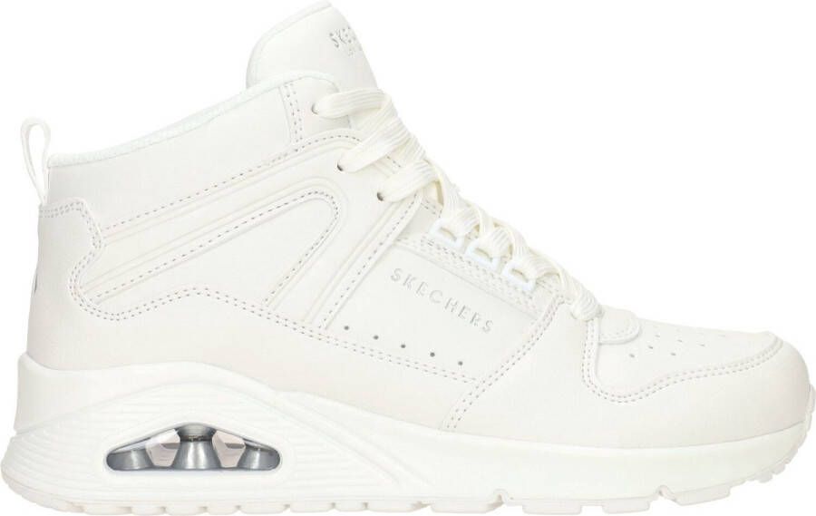 Skechers Uno Veterboot Vrouwen Wit