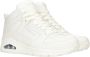 Skechers Klassieke Uno Veterschoen met Air-Cooled Memory Foam Wit Dames - Thumbnail 5