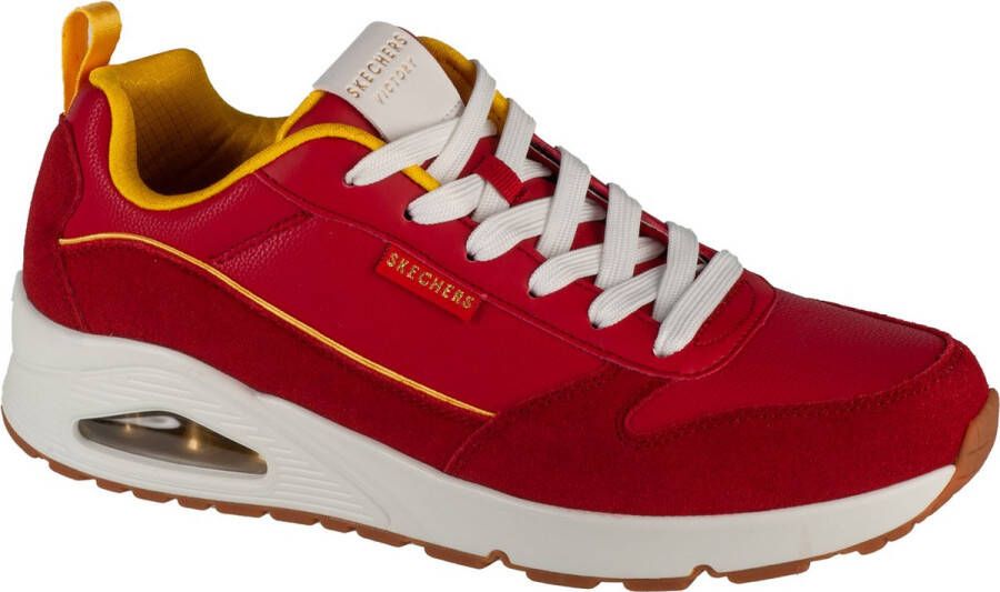 Skechers Uno Victory Pack 183913-RDYL Mannen Rood Sneakers
