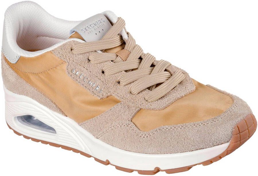 Skechers Sneakers UNO-VINTAGE DAYZ Sleehak sneaker plateausneaker veterschoen in vintage-look