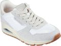 Skechers Sneakers UNO-VINTAGE DAYZ Sleehak sneaker plateausneaker veterschoen in vintage-look - Wit