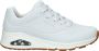 Skechers Uno Wide dames sneaker Wit - Thumbnail 1