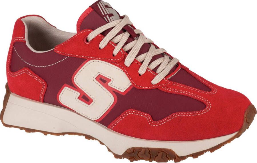 Skechers Upper Cut Neo Jogger Lantis 210744-RED Mannen Rood Sneakers