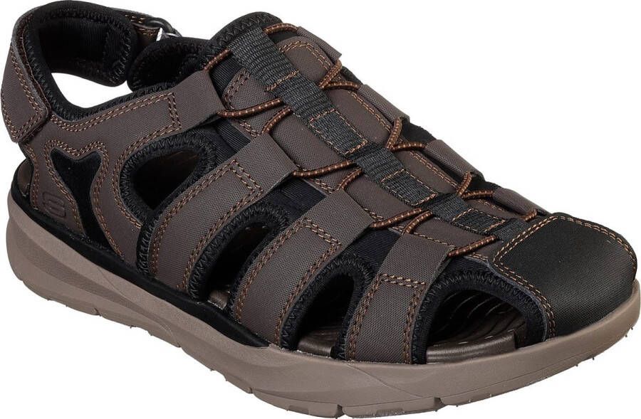 Skechers USA Street Wear RELONE HENTON Sandalen Heren Bruin