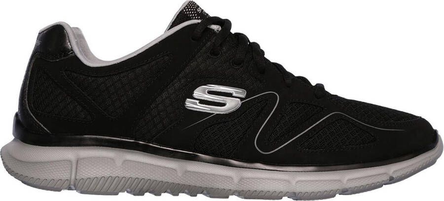Skechers Verse Flash Point heren sneakers Zwart Extra comfort Memory Foam