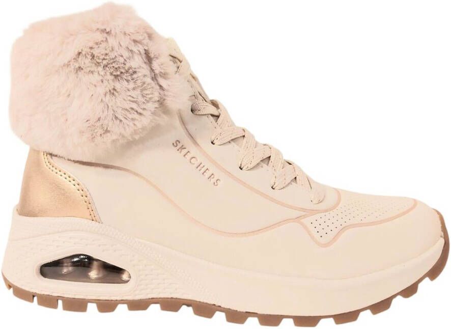 Skechers Veterboot 167993 NTGD Uno Rugged Fall Shimmer Natural Gold