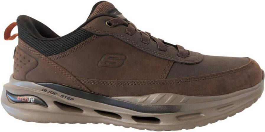Skechers Veterschoen Hands-Free Slip-Ins 21098 COC Arch Fit Orvan Moxley Cocoa Bruin