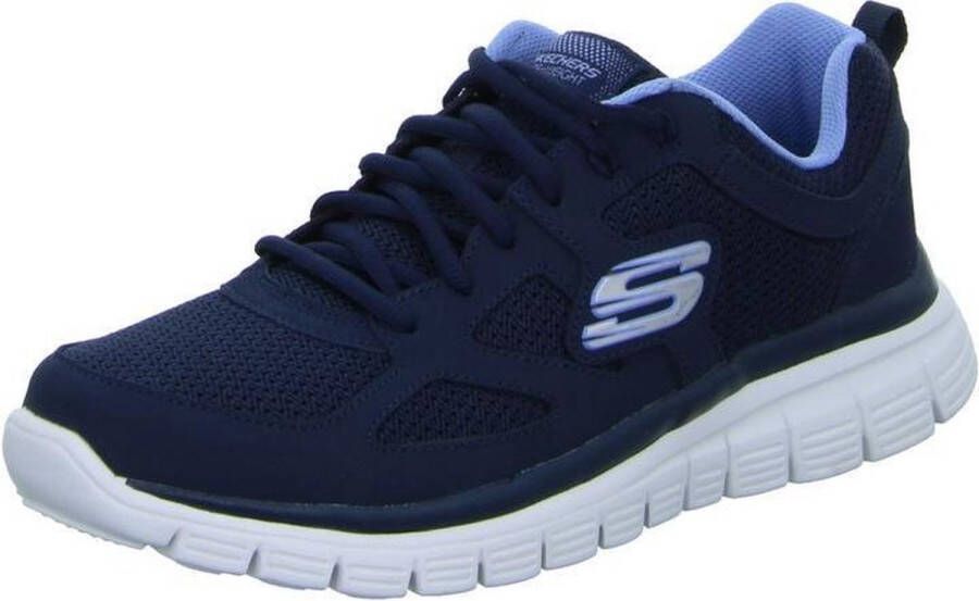 Skechers Burns Agoura 52635-NVY Mannen Marineblauw Sneakers Sportschoenen - Foto 3