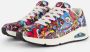 Skechers Sneakers UNO COLOR DOODLE Wedge sneaker veterschoen retro sneaker met unieke print - Thumbnail 2