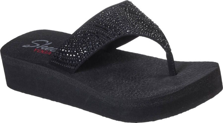 Skechers NU 21% KORTING: teenslippers Vinyasa Stone Candy met mooie steentjesgarnering