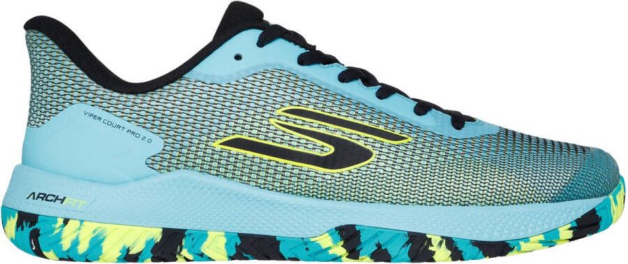 Skechers Viper Court Pro 2.0 Heren Sportschoenen Aqua
