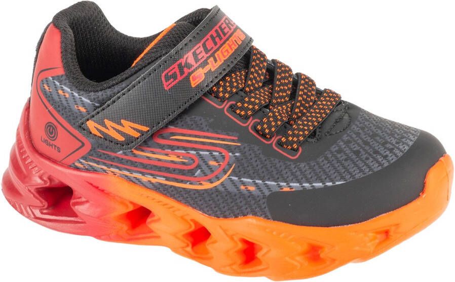 Skechers Vortex 2.0 Quantroid voor een jongen Zwart Sportschoenen Sneakers