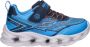 Skechers Vortex jongens klittenbandschoen Blauw - Thumbnail 1
