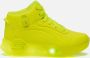 Skechers Web S Lights Sneakers geel Textiel Dames - Thumbnail 1