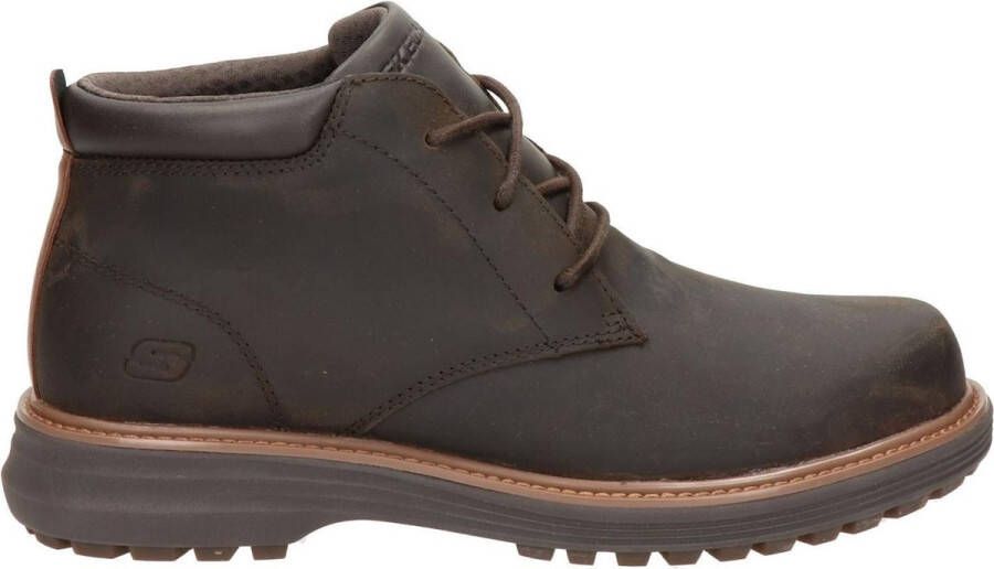 Skechers Stijlvolle en comfortabele heren veterschoenen Brown Heren - Foto 4