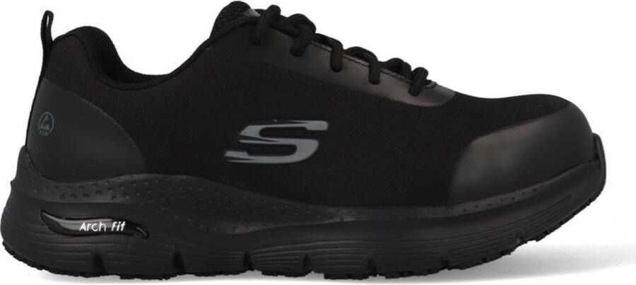 Skechers Work Skechers Werkschoenen Arch Fit SR Ringstap 200086E BBK Zwart