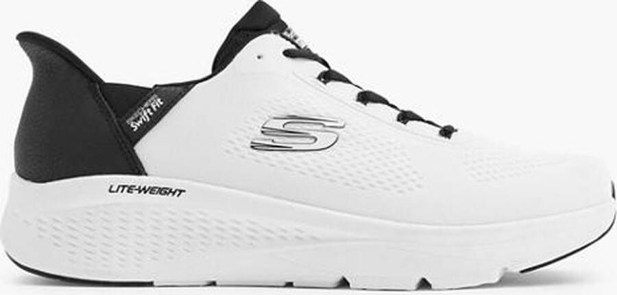 Skechers Witte sneaker Swift Fit hands free memory foam