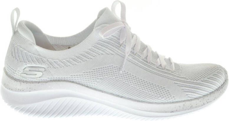 Skechers Witte Sneaker Mocassin
