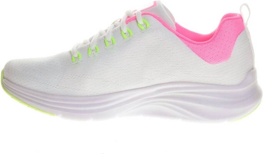 Skechers Witte Sneakers Fluo