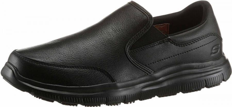 Skechers Flex Advantage SR heren werkschoenen Zwart