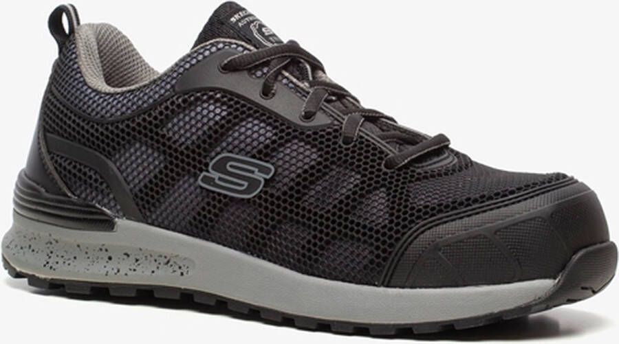 Skechers Work Bulkln Lyndale sneakers zwart