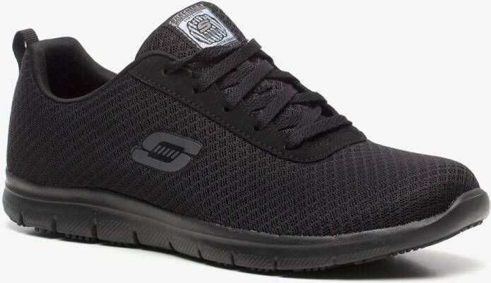 Skechers Werkschoenen Ghenter-Bronaugh veterschoenen Veterschoen voor de horeca met memory foam binnenzool