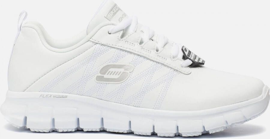 Skechers Werkschoenen Sure Track Erath veterschoenen Veterschoen voor de horeca onderhoud met slipvaste zool