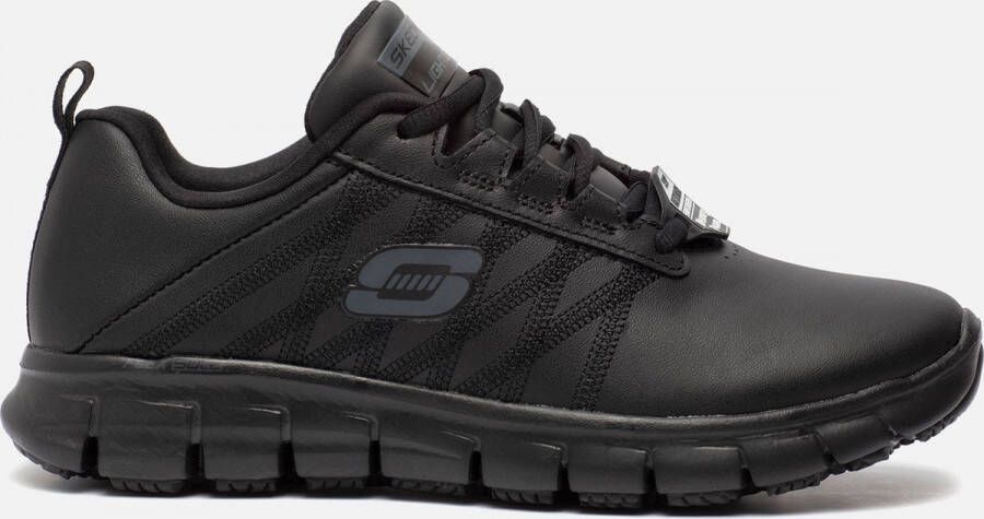 Skechers Work Relaxed Fit sneakers zwart