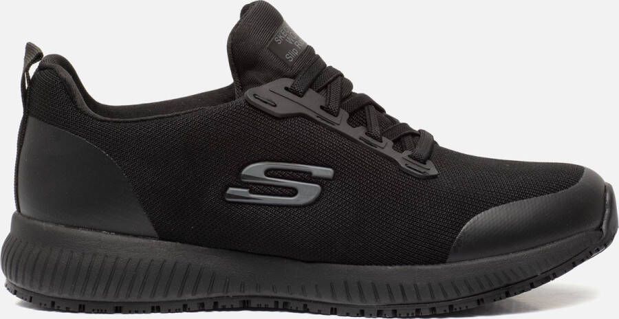 Skechers Werkschoenen SQUAD SR sneakers voor horeca & zorg met gepolsterde schacht
