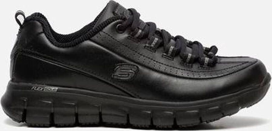 Skechers Work Sure Track Trickel sneakers zwart