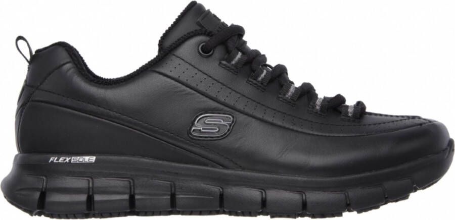 Skechers Work Sure Track Trickel sneakers zwart