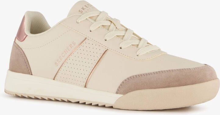 Skechers Zinger 2.0 Retro Runwayz dames sneakers Beige Extra comfort Memory Foam