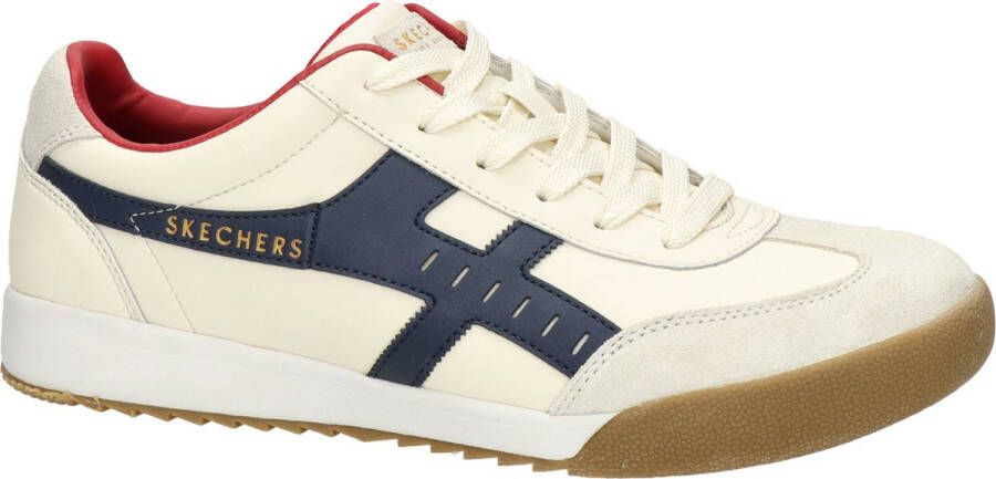 Skechers Zinger Manzilla Sneakers wit Leer