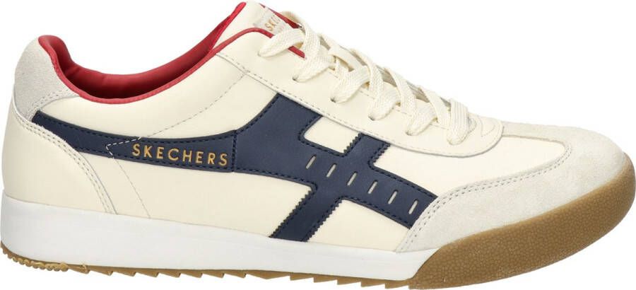 Skechers Zinger Manzilla Sneakers wit Leer