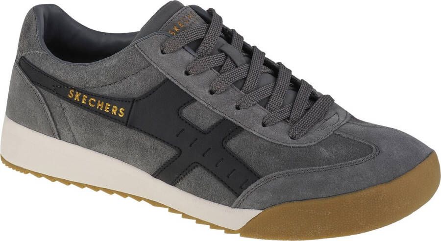 Skechers Zinger Manchego heren sneaker. Grijs