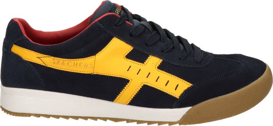 Skechers Zinger-Manchego Sneakers blauw Suede Heren