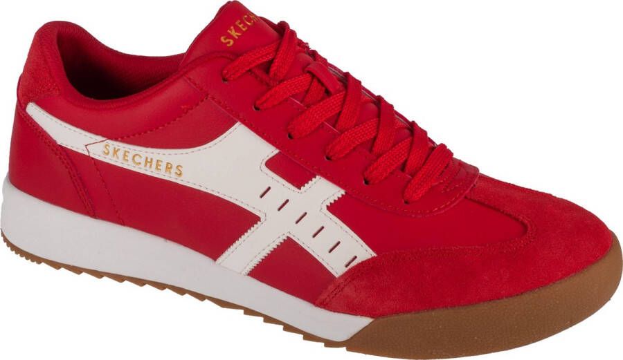 Skechers Zinger Manzanilla Totale 183280-RED Mannen Rood Sneakers
