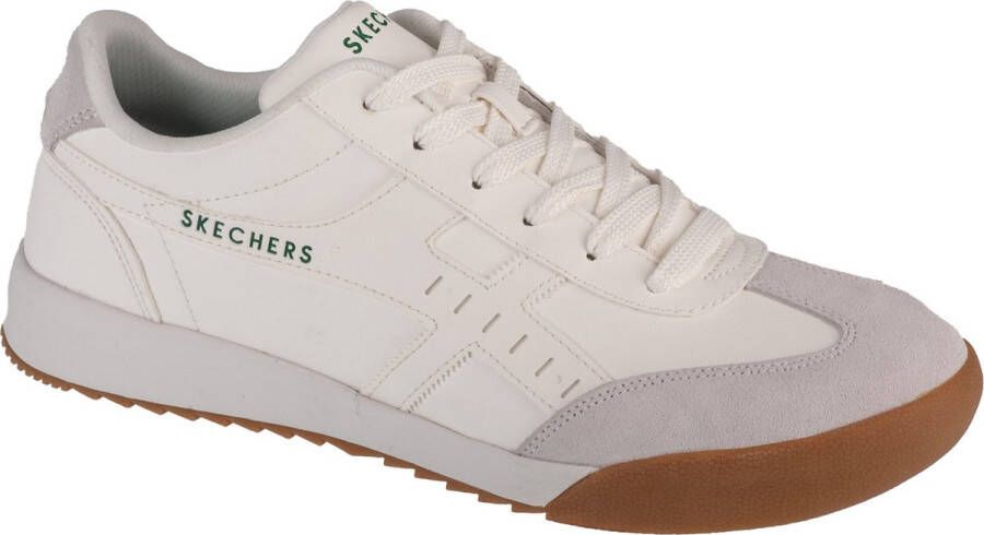 Skechers Zinger Manzanilla Totale 183280-WHT Mannen Wit Sneakers
