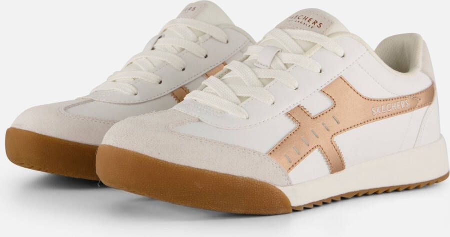 Skechers Zinger Metallic Roads Sneakers wit Dames