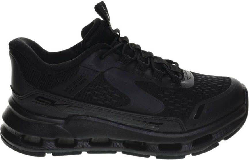Skechers Zwart Kids Sneaker Elastisch
