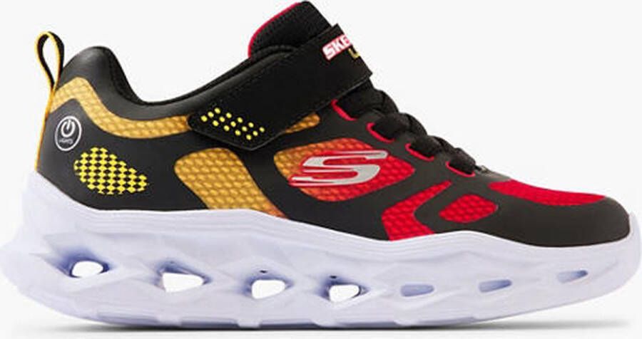 Skechers sneakers met lichtjes zwart rood - Foto 2